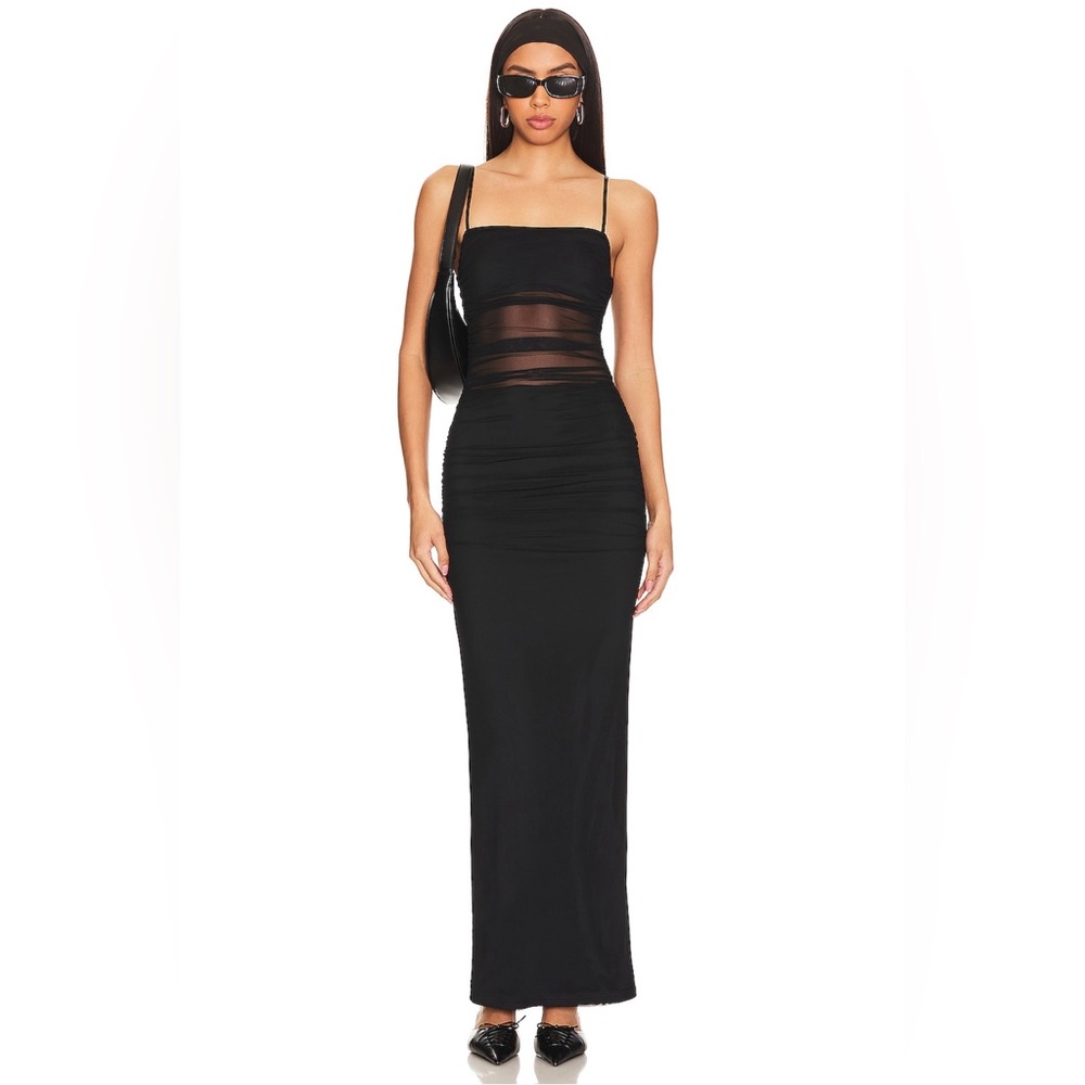 superdown Celeste Maxi Dress in Black